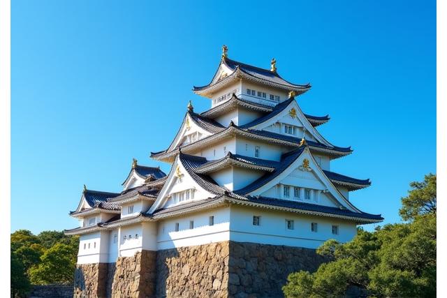 堂々たる姫路城